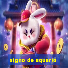 signo de aquario